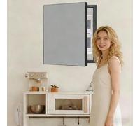 Cache Compteur Electrique Cache-panneau Électrique Uni Pour la Maison, Décoration Murale à Charnières pour Tableau Électrique, pour le Salon(Gray,35 x 45cm (13 3/4" x 17 3/4"))