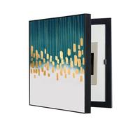 Cache Compteur Electrique, Cache Tableau Electrique Decoratif Cacher Les Peintures Art Mural avec Cadre Poster DéCoration Salon(A,45X55CM/17.7x21.6in)