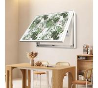 Cache Compteur Electrique, Cache Tableau Electrique Decoratif Cacher Les Peintures Art Mural, Peinture Décorative pour Boîte À Compteurs,Boîte électrique Couverture,White f,80x60cm/31.5x23.6in