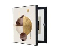 Cache Compteur Electrique, Couvercle Boîte de Distribution, Tableau Électrique Cacher Peintures Tableau Decoration Murale POCHY(D,30x40CM/11.8x15.7in)