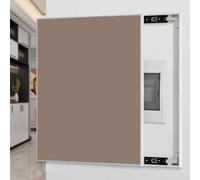 Cache compteur electrique Couvercle Coulissant Décoratif pour Coffret à Fusibles, Couvercle de Compteur Uni, Largeur 30, 40, 50, 60 cm, Couvercle de Disjoncteur Intérieur(Style E,20x24in/50x60cm)