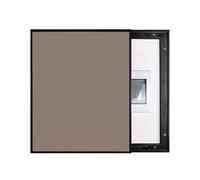 Cache compteur electrique Couvercle Coulissant Décoratif pour Coffret à Fusibles, Couvercle de Compteur Uni, Largeur 30, 40, 50, 60 cm, Couvercle de Disjoncteur Intérieur(Style J,16x24in/40x60cm)