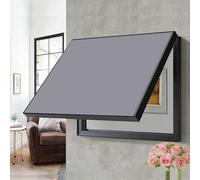 Cache compteur electrique Couvercle Décoratif de Boîte à Fusibles Uni, Panneau Électrique Encastré 40 50 60 70 80 cm, Couvercle de Boîte de Distribution Rabattable Intérieur(Orange,24x16in/60x40cm)