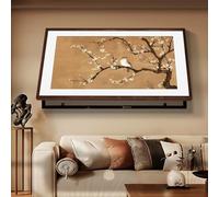 Cache Compteur Électrique Décoratif avec Cadre en Toile Premium Tableau Mural Rabattable pour Masquer Boîtier Électrique Salon et Entrée Peinture Artistique Moderne(Style-q,140 * 70cm)