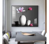 Cache Compteur Électrique Décoratif Design Moderne, Tableau De Décoration Murale Pour Dissimuler Le Panneau Électrique, Peinture Étanche Avec Cadre Robuste Et Écologique(Style-h,20"*16")