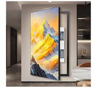 Cache-compteur Électrique Décoratif (peinture), Cache-tableau Électrique Mural, Grand Cache-compteur Électrique, Cache-tableau De Disjoncteur Pour Salon, Couloir Ou Chambre(F,50x70cm/19.7x27.6in)