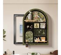 Cache Compteur Electrique Décoration Murale Décorative pour Panneau Électrique, Boîte De Distribution Créativité Mural, pour Coffret de Distribution Caché Démontable(Green,50 * 65cm/20 * 25.5in)