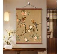 Cache Compteur Electrique Mural Decoratif, couvercle de boîte de disjoncteur, Installation Facile,Anti-PoussièRe,RéUtilisable, for Les Salons Et Les Bureaux(Brown 2,80 * 120cm/31.5 * 47.2in)