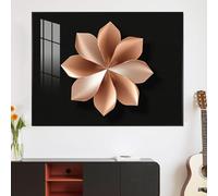 Cache Compteur Électrique Mural Étanche Finition Porcelaine Cristalline Cadre Anti-Humidité Décoration de Tableau Électrique à Clapet Protection Robuste pour Cuisine(Style-t,28"*20")