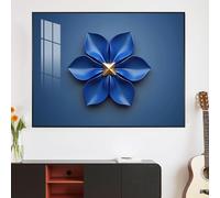 Cache Compteur Électrique Mural Étanche Finition Porcelaine Cristalline Cadre Anti-Humidité Décoration de Tableau Électrique à Clapet Protection Robuste pour Cuisine(Style-i,22"*18")