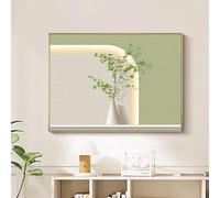 Cache Compteur Électrique Mural, Plaque De Disjoncteur Dissimulé, Avec Cadre PS, Cache Tableau Électrique Peinture Décorative Pour Salon Ou Bureau À Domicile(A-4,50x40cm/19.7x15.7")