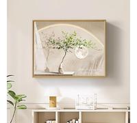 Cache Compteur Électrique Mural, Plaque De Disjoncteur Dissimulé, Avec Cadre PS, Cache Tableau Électrique Peinture Décorative Pour Salon Ou Bureau À Domicile(A-12,45x35cm/17.7x13.8")