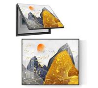 Cache-Compteur électrique, Panneau Mural décoratif pour la Maison, Cadre de boîte de Distribution Moderne pour Chambre