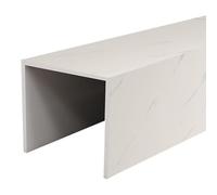 cache-conduits en forme Conduit De Ventilation Extérieur Pouvant Être Peint, Solin Dissimulé Pour Socle D'évier De Salle De Bain/tuyau D'eau/décoratif Intérieur(A,W 8CM/L 30CM)