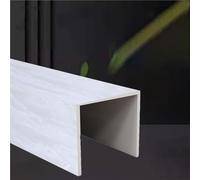 cache-conduits en forme Correcteur Dissimulé Pour Conduits Cachés D'intérieur, Revêtement De Tuyau Mural Extérieur Pouvant Être Peint, Revêtement Décoratif De(B,W 28CM/L 40CM)