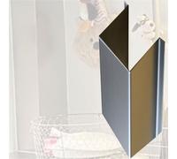 cache-conduits en forme Couvercle de conduit décoratif pour l'intérieur, pour mur extérieur ou salle de bain, coupe-vent, cache-conduit dissimulé pour les coins(50 x 7 cm/19.7 x 2.8 in)