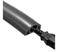 Cache-cordon de sol, protecteur de cordon de sol Protection de sécurité | Conduit de fil flexible en PVC Gestion des câbles domestiques, cache-fils au sol pour ordina