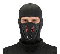 Cache-cou - 27 x 38 cm élastique velours coton pvc coupe-vent respirant hiver couvre-visage, écharpe unisexe légère, équipement de protection thermique, cyclisme ski escalade randonnée accessoire de s