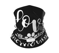 Cache-Cou Aimez-Moi Les Lévriers Bandeau Magique Anti-Solaire Bandana Séchage Rapide Bande De Cheveux, pour Course À Pied, Yoga, Randonnée, Sports, 26x30cm