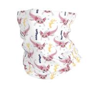 Cache-cou amusant Axolotl rose pour homme et femme - Cagoule - Bandana