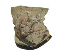 Cache-Cou Ancient Books and Tree Magic Fantasies Vintage White Cache Cou Elastique Ultra-Douce Tour De Cou Multi-Usage Echarpe Gaiter pour Moto Course À Pied Randonnée 25X50 Cm