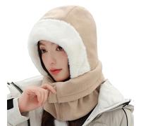 Cache-Cou Avec Capuche Pour L'Hiver | Protecteur Pour Le Cou Et Le Visage En Hiver Sous Forme De Cache-Cou,Équipement De Cyclisme Et De Ski - Pour Femmes Et Hommes - Convient Pour Le Cyclisme, Le Ski,