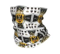 Cache-cou avec drapeau de la bataille prussienne de 1870 - Avec emblème allemand - Cache-cou - Pour homme - Pour l'hiver et le ski et la randonnée