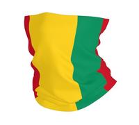 Cache-Cou Bandana Multifonctionnel Pour Hommes Et Femmes Style Drapeau De Guinée Avec Bandeau Anti-Uv Et Protection Élastique Contre Le Vent