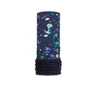 Cache cou CAIRN MALAWI POLAR PLUSH JUNIOR (BLUE DINO) enfant TU