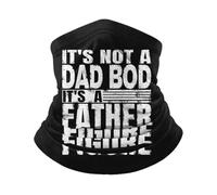 Cache Cou Ce n'est Pas Un Papa BOD, C'est Une Figure Paternelle Écharpe Durable Décoration Faciale Anti-UV Couvre-Chef pour Adulte Jogging Randonnée 25X50CM