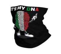 Cache Cou C'est Mon Adn Italie Bandana Élastique Écharpe Unisexe Neck Warmer pour Cyclisme Vélo Extérieur