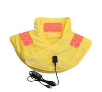 Cache-cou chauffant - Coussin d'épaule chauffant rapide, châle chauffant électrique doux | Écharpe chauffante réglable, coussin chauffant sûr avec 3 niveaux pour femmes et hommes pour tension des