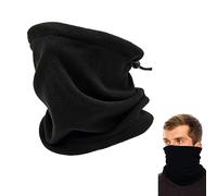 Cache-Cou Col Nez Hiver, Hiver Polaire Cache-cou, Cache Cou Tubulaire D'hiver, Cache-cou Tricoté Homme Et Femme, Cache Cou Polaire Chaude Moto Ski, Multifonctionnelle Tubulaire Écharpe, Noir