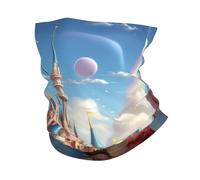 Cache-cou coloré avec protection solaire UPF 50+ - Masque de protection UV - Cache-cou respirant - Bandana de randonnée pour homme et femme