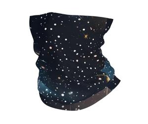 Cache-Cou Constellation Star Cluster Galaxies Print Écharpe Demi-Visage Élastique Tour De Cou Ultra-Douce Bandana Tubulaire pour Moto Course À Pied Vélo 25X50 Cm