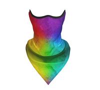 Cache-Cou Couleurs De l'arc-en-Ciel Décoration Faciale Séchage Rapide Headwrap Multi-Usage Bandeaux, pour Yoga, Randonnée, Femme, Jogging, 24x51cm