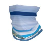 Cache-cou coupe-vent avec motif ours polaire - Écharpe chaude et respirante - Masque de ski unisexe pour l'extérieur