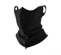 Cache-cou coupe-vent pour cyclisme, cagoule doublée en polaire chaude pour l'automne et l'hiver, couvre-visage doux et extensible pour vélo, ski, course à pied (beige)