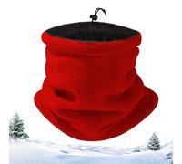 Cache-cou - Couvre-visage d'hiver | Polaire double couche, coupe-vent | Cordon de serrage réglable, cache-cou 2 en 1, pliable, 29 x 23 cm, pour cyclisme, ski, moto, randonnée et trajets