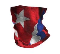 Cache Cou Cuba Drapeau Cubain Maroc Drapeau Marocain Tour De Cou Antidérapant Neck Warmer Elastique Bandana pour Cyclisme Vélo Randonnée