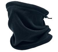 Cache-cou de cyclisme demi-visage Bandanas Cache-cou Écharpe Couvre-visage Écharpe tube en polaire Bandanas Guêtre en polaire pour le ski, bleu marine, Taille unique