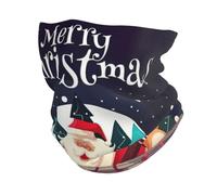 Cache-cou de Noël en microfibre Santamicrofibre, cadeau d'équitation, alpinisme, ski, écharpe chaude, chapeau de pirate, chapeau de pirate, Noir , Taille unique