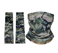 Cache-cou de protection solaire, cache-cou pour temps chaud, bandana anti-UV, masque de sport rafraîchissant, cache-cou de randonnée, protection solaire, guêtre de sport léger, Format A2, Refer to