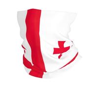 Cache-cou d'hiver avec imprimé drapeau de la Géorgie, masque doux pour le ski, le cyclisme, les sports de plein air