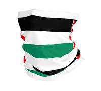 Cache-cou d'hiver avec imprimé drapeau de la Palestine pour ski, vélo, jogging, course à pied, sports de plein air