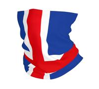 Cache-cou d'hiver avec imprimé drapeau de l'Islande - Masque doux pour le ski, le cyclisme, les sports de plein air