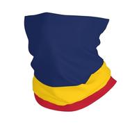 Cache-cou d'hiver avec imprimé drapeau du Tchad, masque doux pour le ski, le cyclisme, les sports de plein air