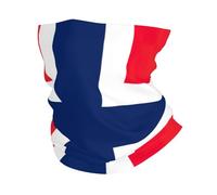 Cache-cou d'hiver avec imprimé drapeau norvégien, masque doux pour le ski, le cyclisme, les sports de plein air