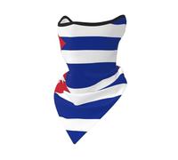 Cache-Cou D'Hiver Pour Le Ski Et Le Visage Unisexe - Tour De Cou Multifonctionnel Imprimé Drapeau Cubain Idéal Pour Le Ski La Course À Pied Et La Moto