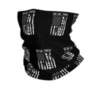 Cache-Cou Drapeau Américain À La Retraite De L'Us Air Force Balaclava Écharpe Demi-Visage Ultra-Douce Bandana Tubulaire pour Vélo Yoga Course À Pied 25X50 Cm